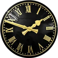 Barrow-in-Furness Outdoor Clock Service dark dial